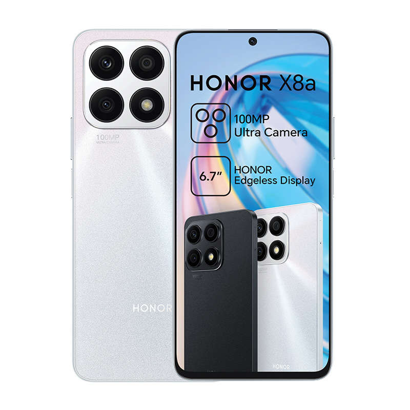Honor X8a Dual Sim 128GB - Titanium Silver