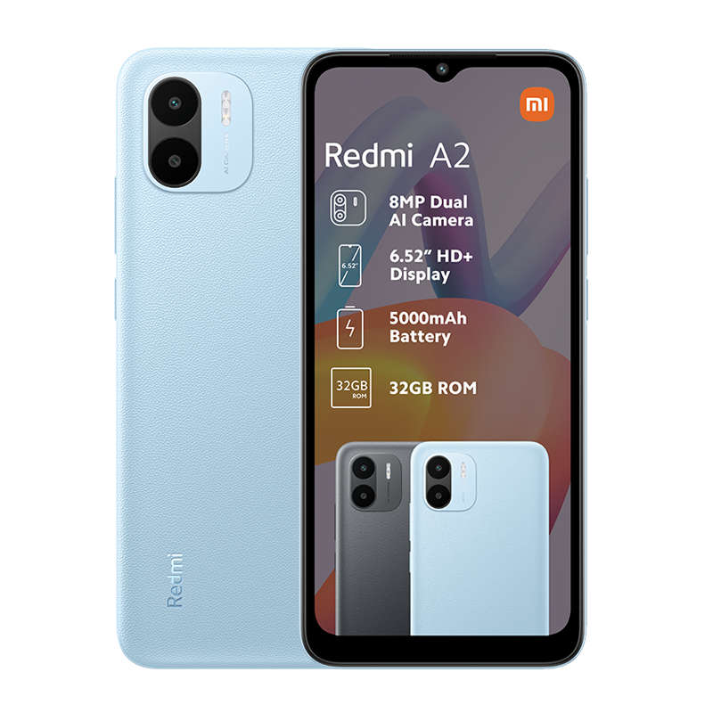 Xiaomi Redmi A2 Dual Sim 32GB (Go Edition) - Blue