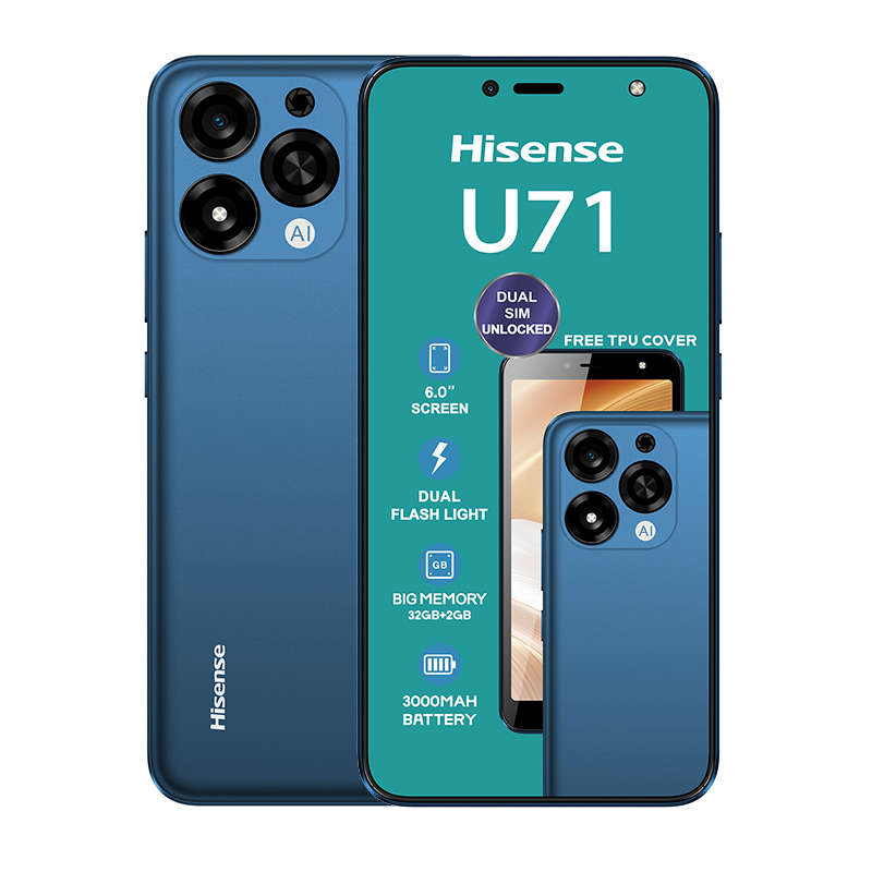 Hisense U71 3G Dual Sim 32GB - Blue