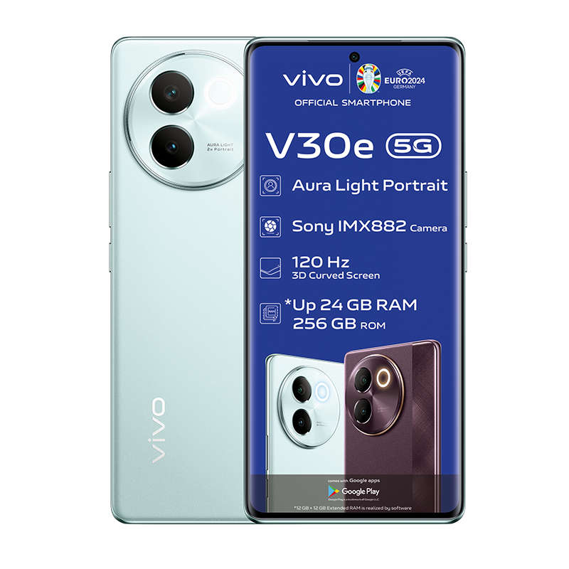 vivo V30e 5G Dual Sim 256G - Sunny Green
