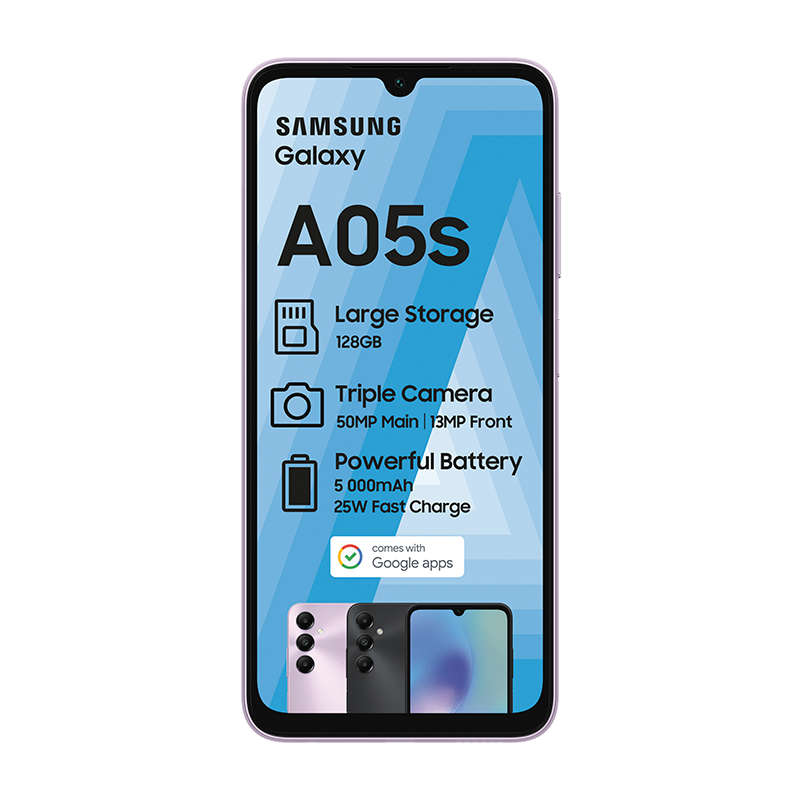 Samsung Galaxy A05s Dual Sim 128GB - Violet