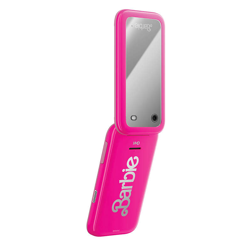 HMD Barbie Flip Phone 4G 128MB - Pink