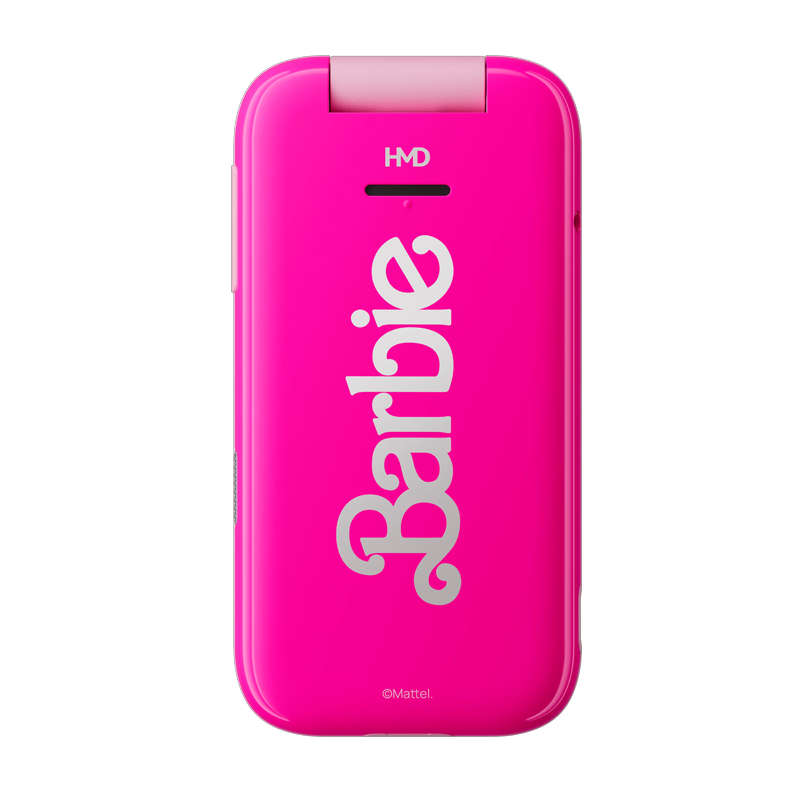 HMD Barbie Flip Phone 4G 128MB - Pink