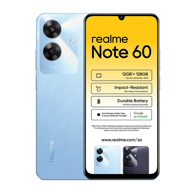 Realme Note 60 4G Dual Sim 128GB - Blue