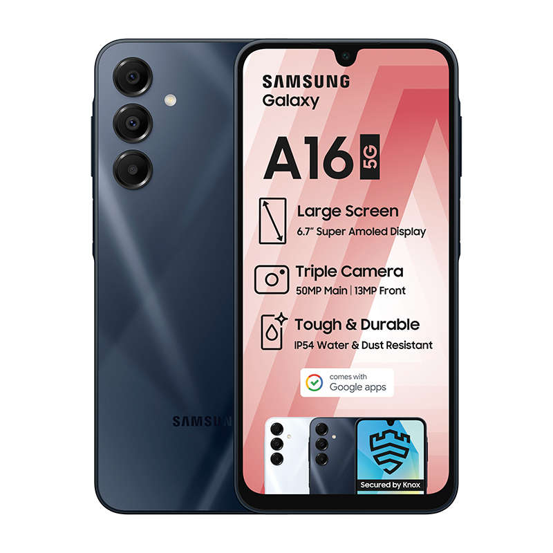 Samsung Galaxy A16 5G Dual Sim 128GB - Black