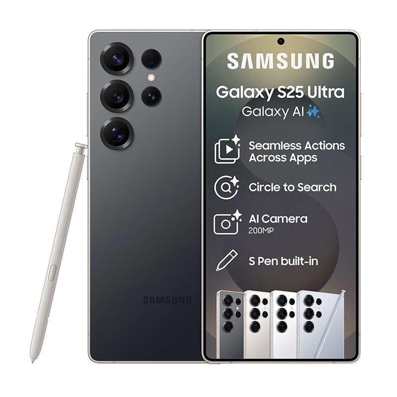 Samsung Galaxy S25 Ultra 5G Dual Sim 1TB - Titanium Black