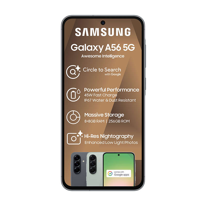 Samsung Galaxy A56 5G Dual Sim 256GB - Black