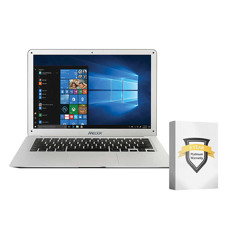 Mecer Wizard 4.0 Laptop 4GB RAM 128GB SSD - Light Grey
