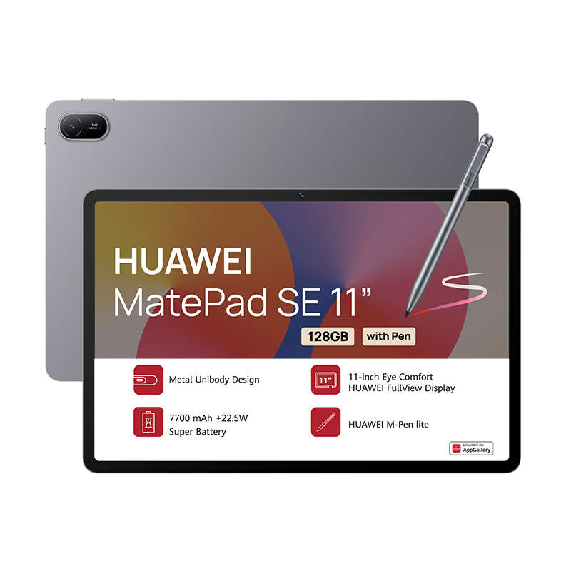 Huawei MatePad SE 11 4G 128GB With M-Pen Lite - Grey