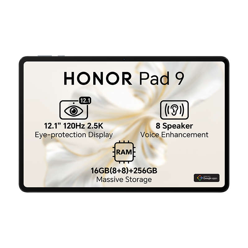 Honor Pad 9 5G LTE 256GB - Grey with Keyboard and Pen