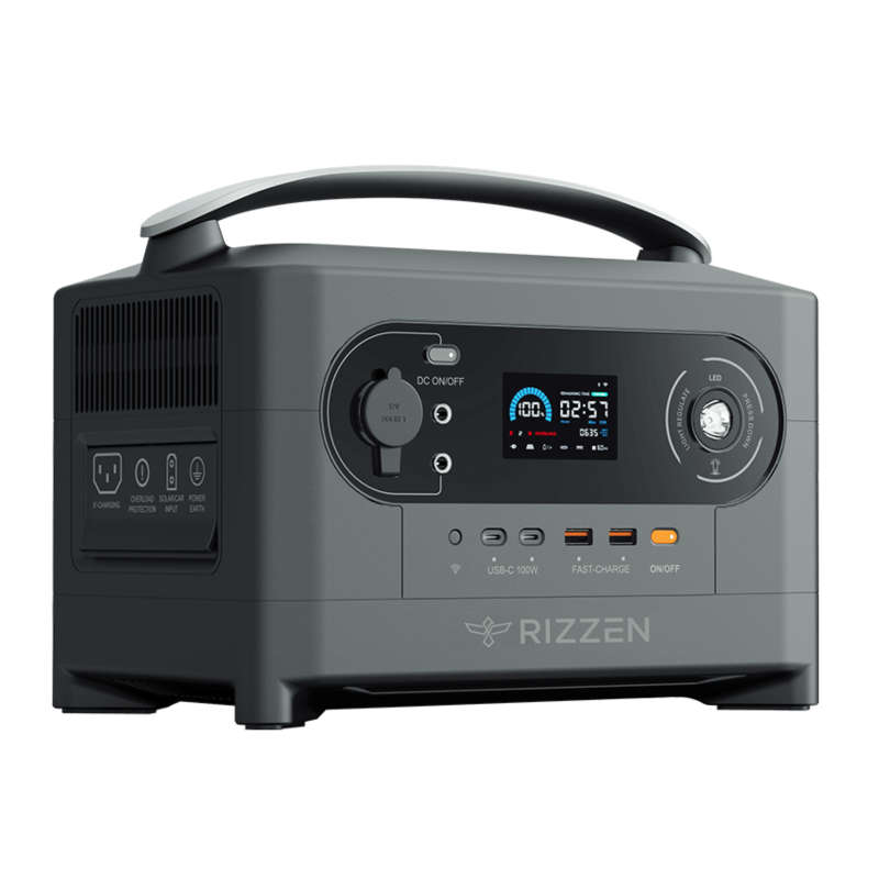 Rizzen Ultra 700W / 720Wh Portable Power Station With App Control - Grey