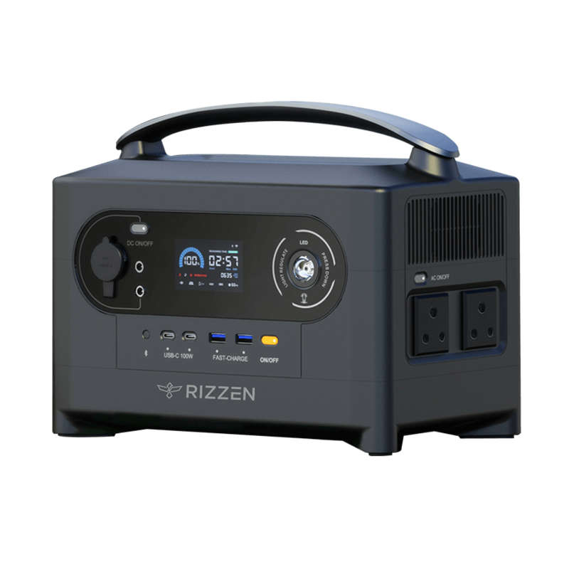 Rizzen Ultra 700W / 720Wh Portable Power Station With App Control - Grey