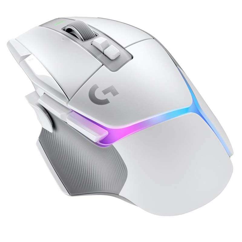 Logitech G502 X Plus Wireless RGB Gaming Mouse - White
