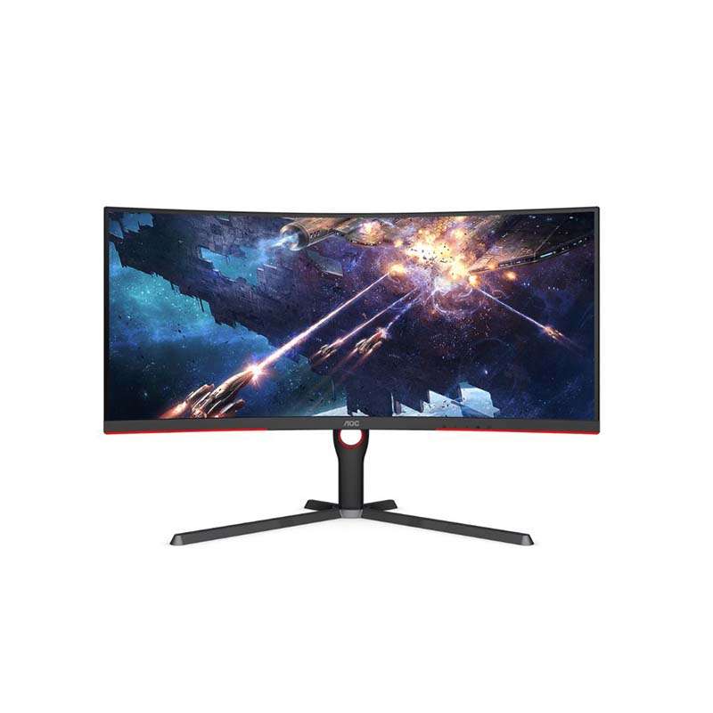AOC CU34G3S 34 inch WQHD Curved Gaming Monitor - Black