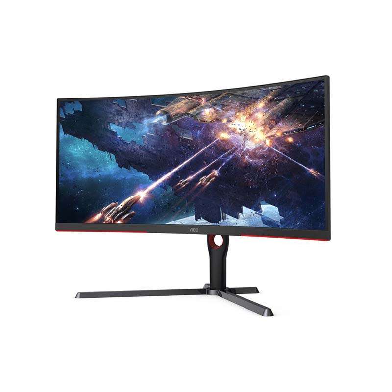 AOC CU34G3S 34 inch WQHD Curved Gaming Monitor - Black