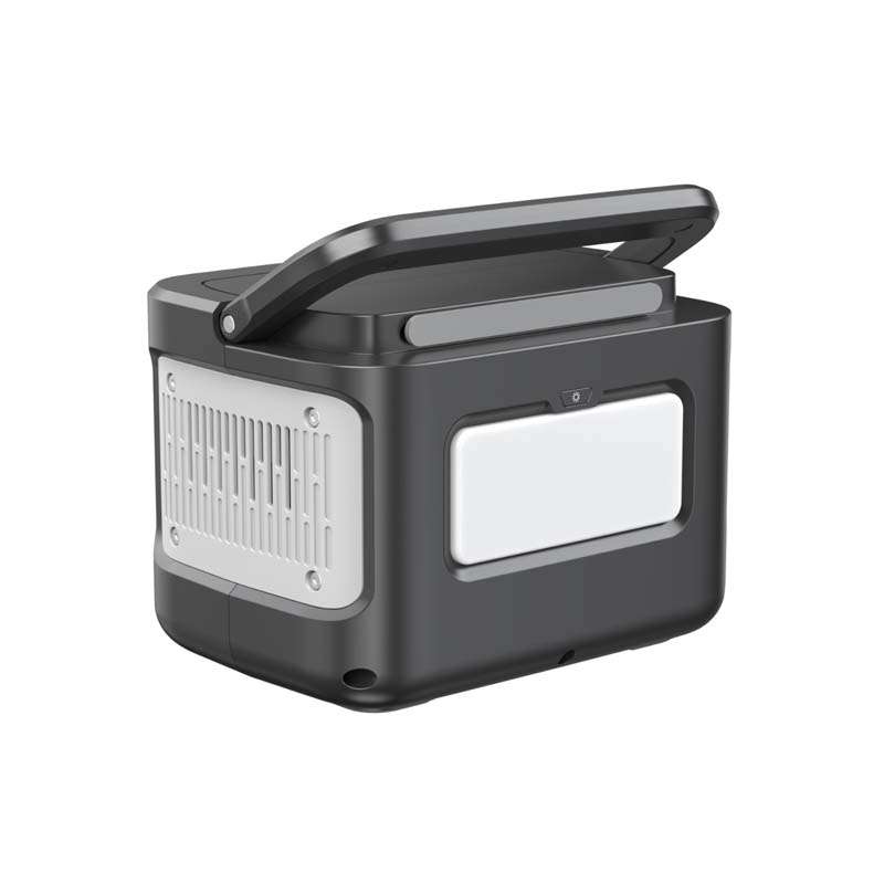 Choetech 600W/512Wh Portable Power Station - Black / Silver