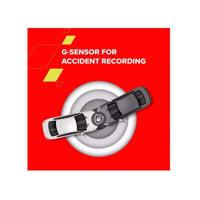 Canyon DVR25 WQHD 2.5K 1440p Wi-Fi Car Recorder - Black