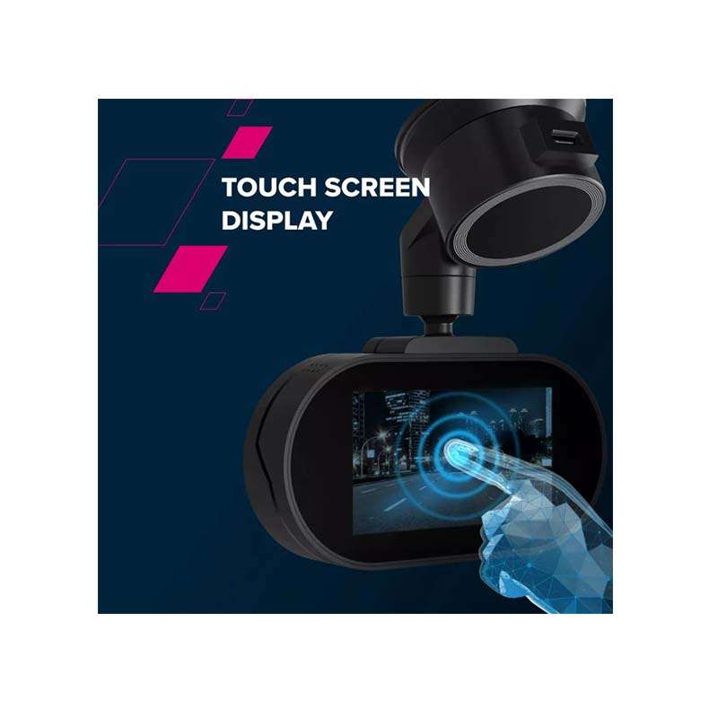 Canyon DVR25 WQHD 2.5K 1440p Wi-Fi Car Recorder - Black