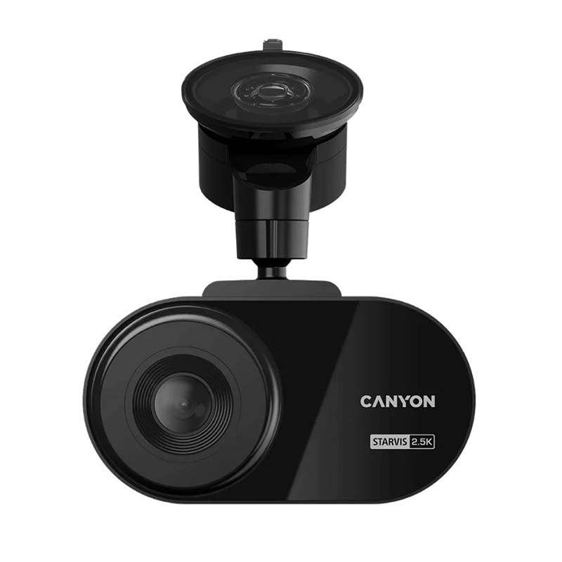 Canyon DVR25 WQHD 2.5K 1440p Wi-Fi Car Recorder - Black