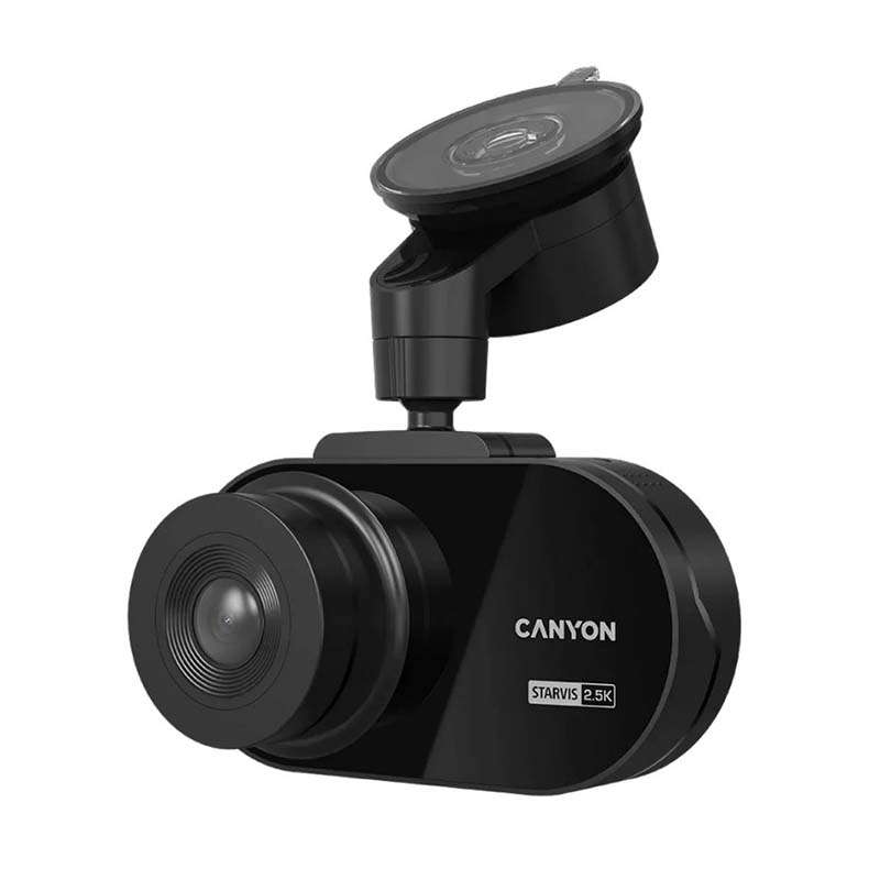 Canyon DVR25 WQHD 2.5K 1440p Wi-Fi Car Recorder - Black