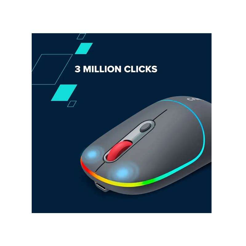Canyon MW-22 2-in-1 Wireless Bluetooth Mouse - Dark Grey