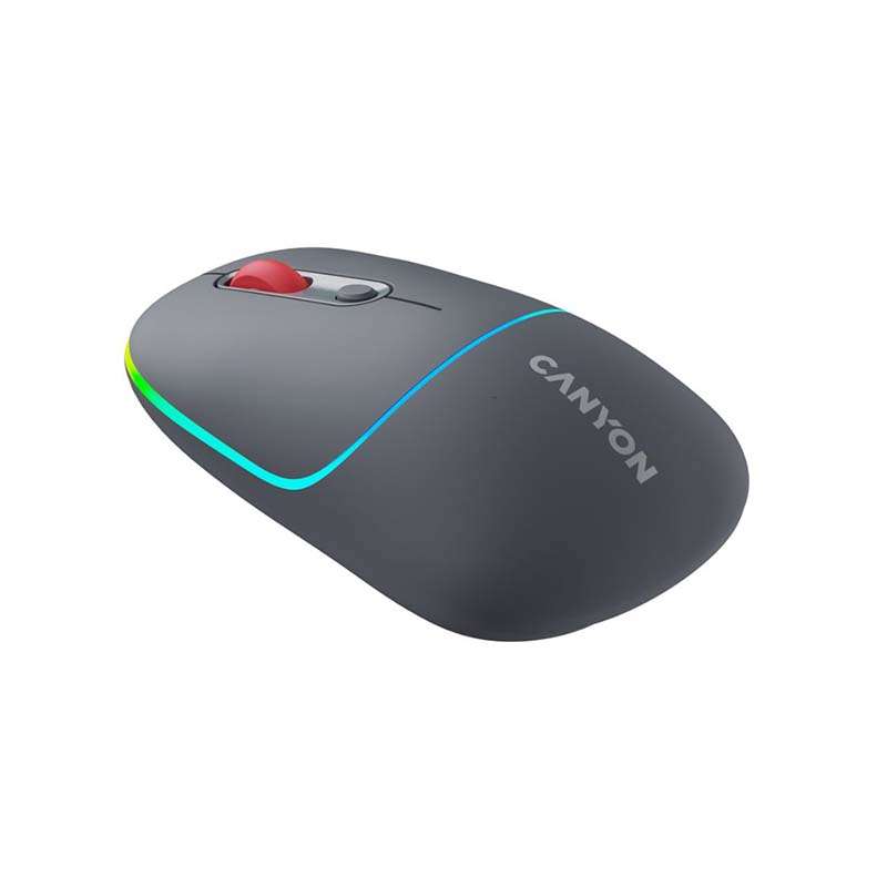 Canyon MW-22 2-in-1 Wireless Bluetooth Mouse - Dark Grey