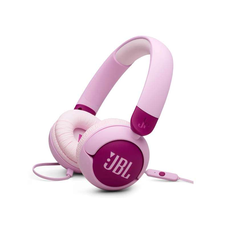 JBL Junior 320 Wired On-Ear Kids Headphones With Mic - Purple