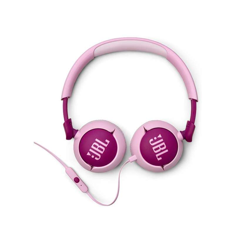 JBL Junior 320 Wired On-Ear Kids Headphones With Mic - Purple