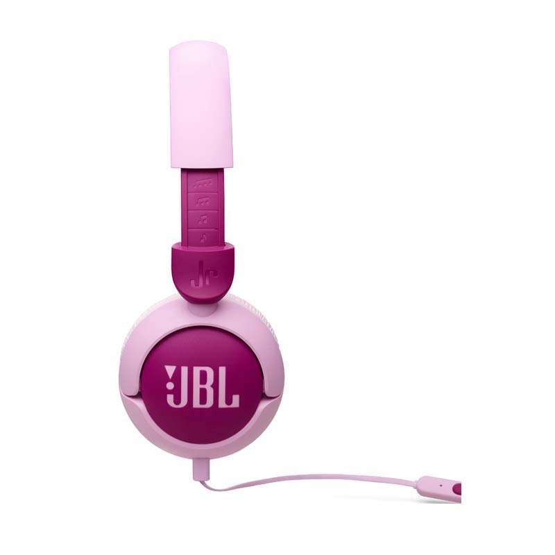 JBL Junior 320 Wired On-Ear Kids Headphones With Mic - Purple