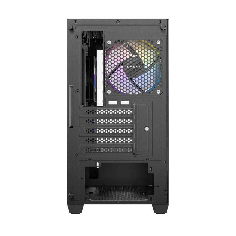 Antec CX300M Micro-ATX ITX ARGB Mini-Tower Gaming Chassis - Black