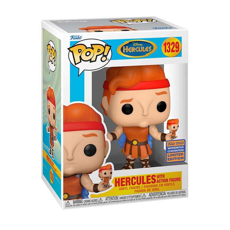 Funko Pop! Disney: Hercules - Hercules with Action Figure (Limited Edition)