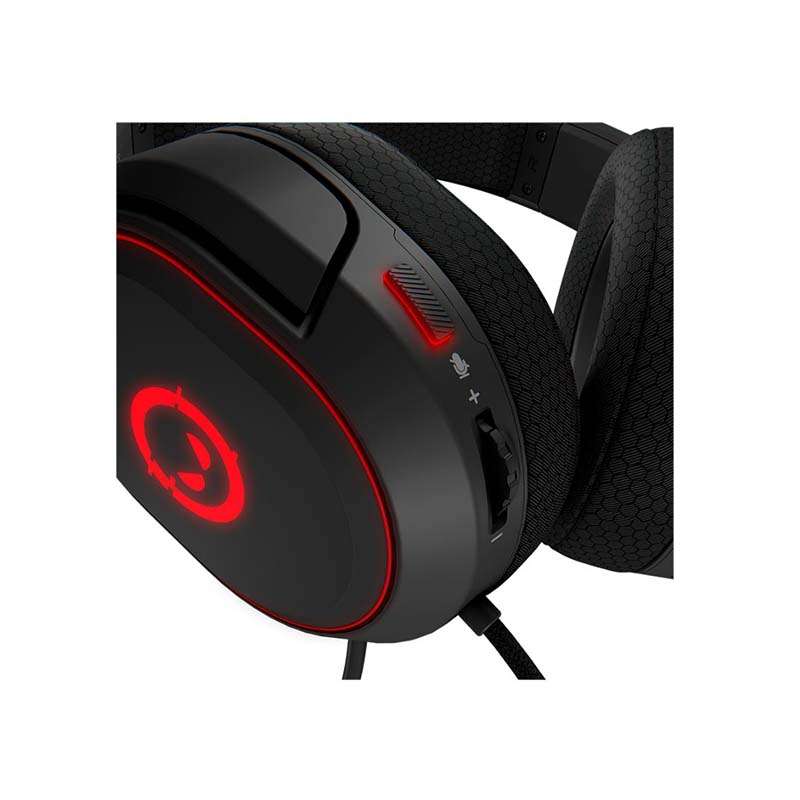 Lorgar Kaya 460 USB Gaming Headset with Microphone - Black
