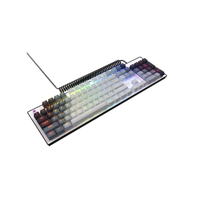 Lorgar Azar 514 Wired RGB Mechanical Gaming Keyboard - White