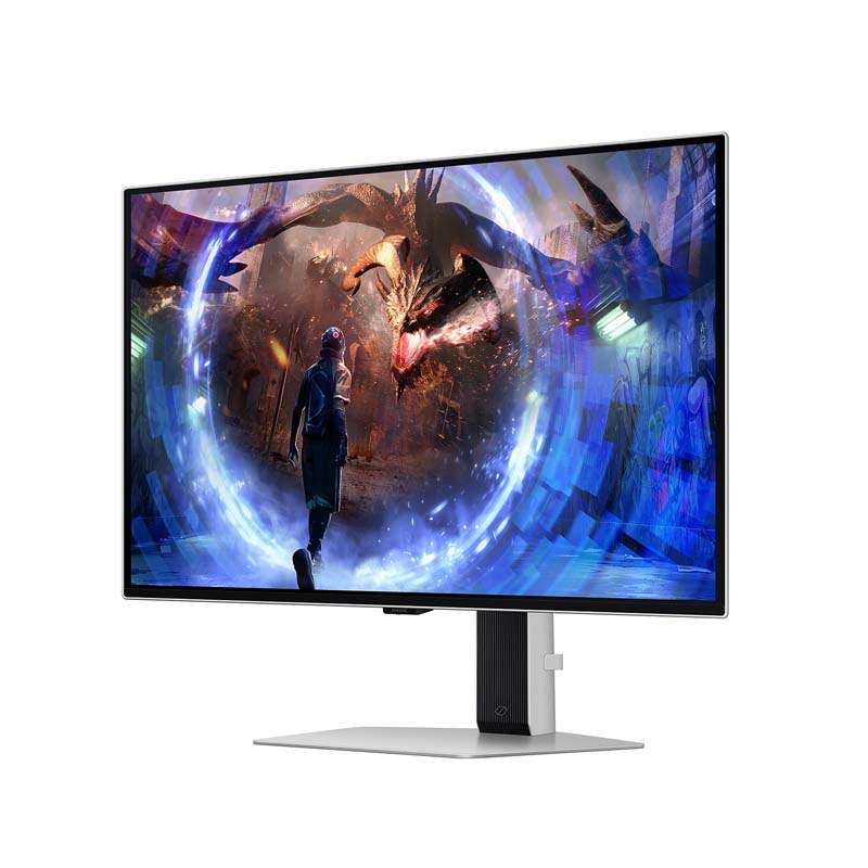 Samsung 27 inch Odyssey OLED G6 G60SD QHD 360Hz Gaming Monitor - Silver