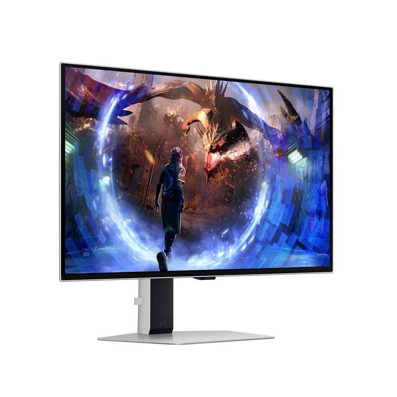 Samsung 27 inch Odyssey OLED G6 G60SD QHD 360Hz Gaming Monitor - Silver