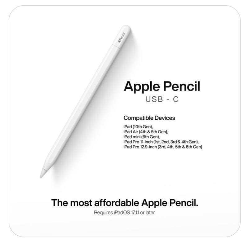 Apple Pencil (USB-C) - White