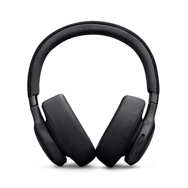 JBL Live 770NC Wireless Over-Ear Noise Cancelling Headphones - Black