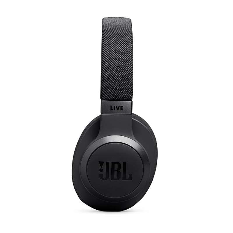 JBL Live 770NC Wireless Over-Ear Noise Cancelling Headphones - Black