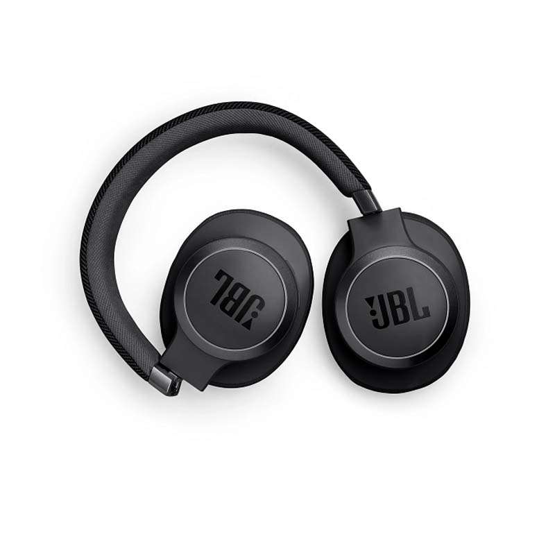 JBL Live 770NC Wireless Over-Ear Noise Cancelling Headphones - Black