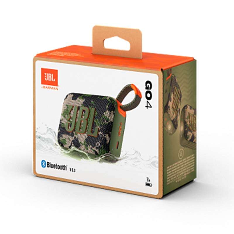 JBL Go 4 Ultra Portable Bluetooth Speaker - Camo