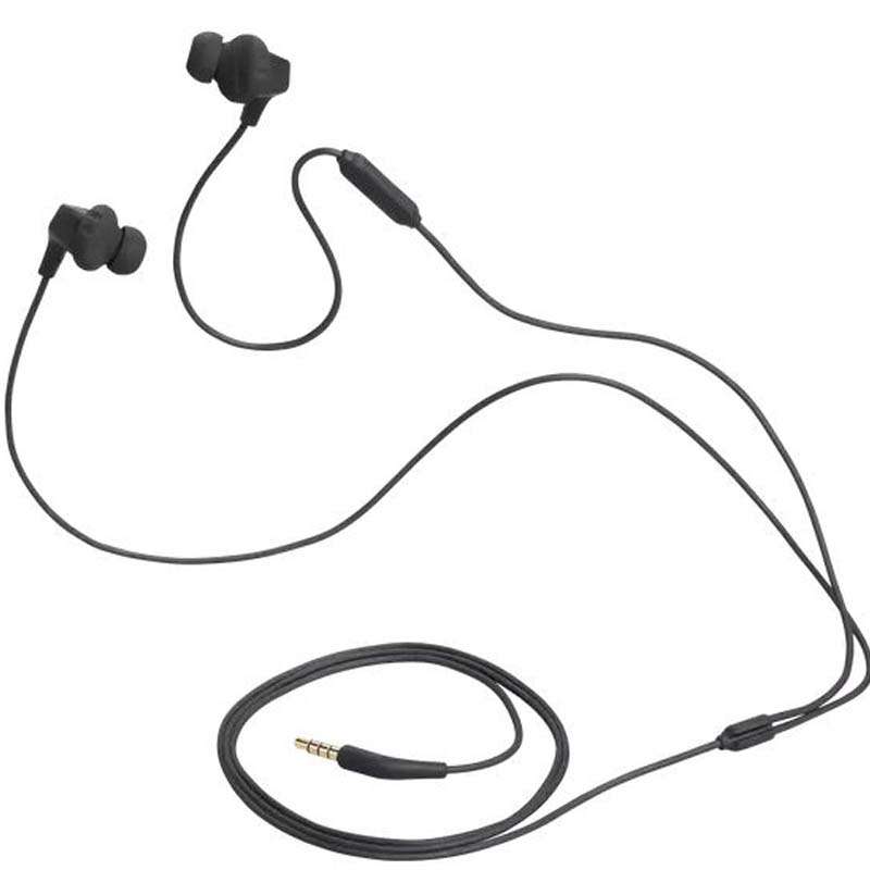 JBL Endurance Run 2 Wired Headphones - Black