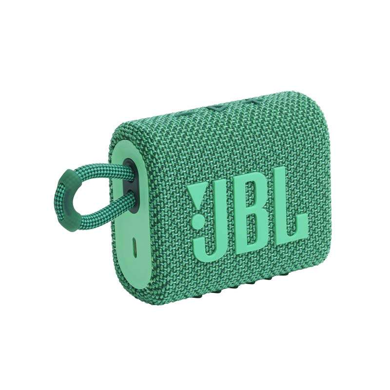 JBL Go 3 Eco Portable Waterproof Bluetooth Speaker - Green