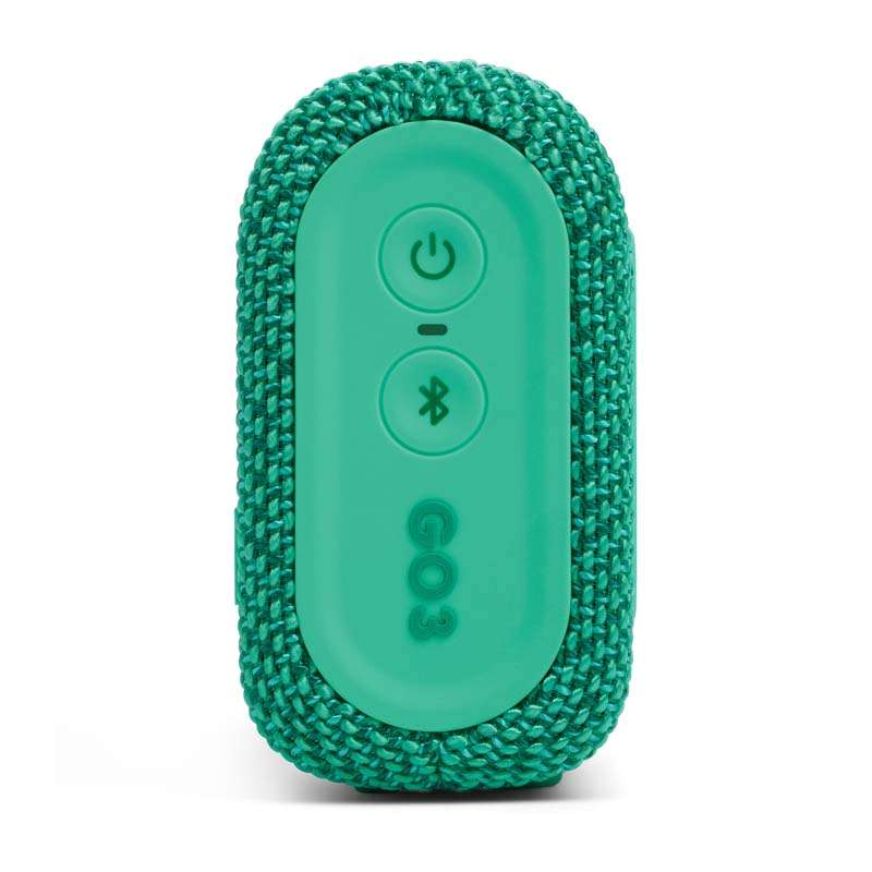 JBL Go 3 Eco Portable Waterproof Bluetooth Speaker - Green