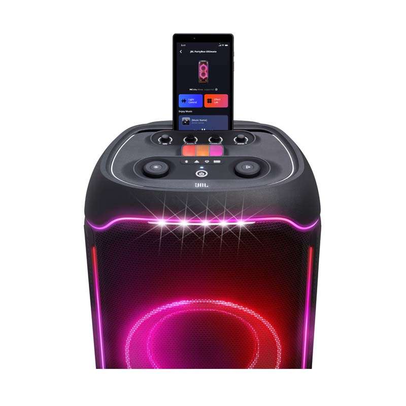 JBL PartyBox Ultimate 1100W Wi-Fi and Bluetooth Speaker - Black