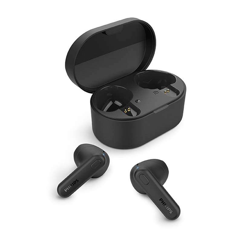 Phillips TAT1138 Pod Style True Wireless In-Ear Earphones - Black