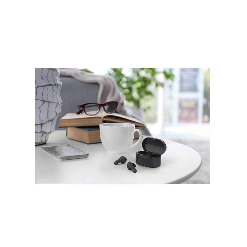 Phillips TAT1138 Pod Style True Wireless In-Ear Earphones - Black