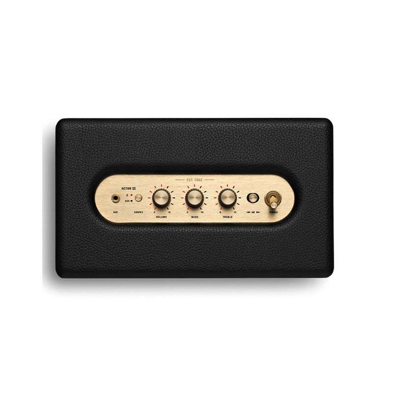 Marshall Acton III Compact Bluetooth Speaker - Black