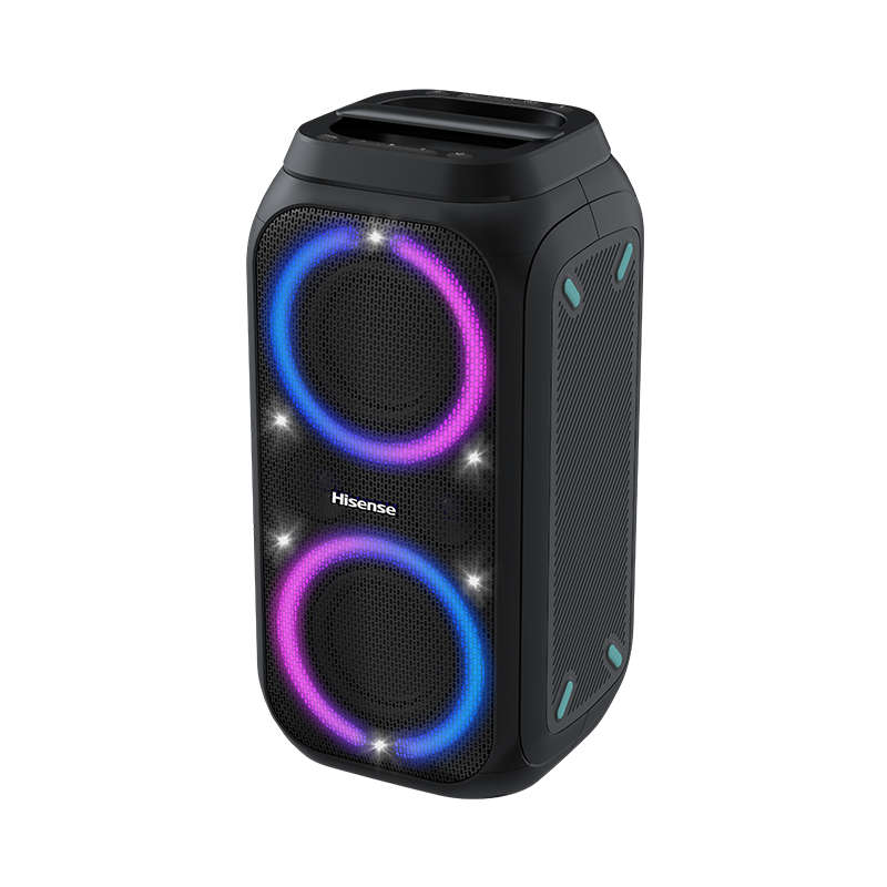 Hisense 160W Party Rocker True Wireless Stereo Bluetooth Speaker - Black