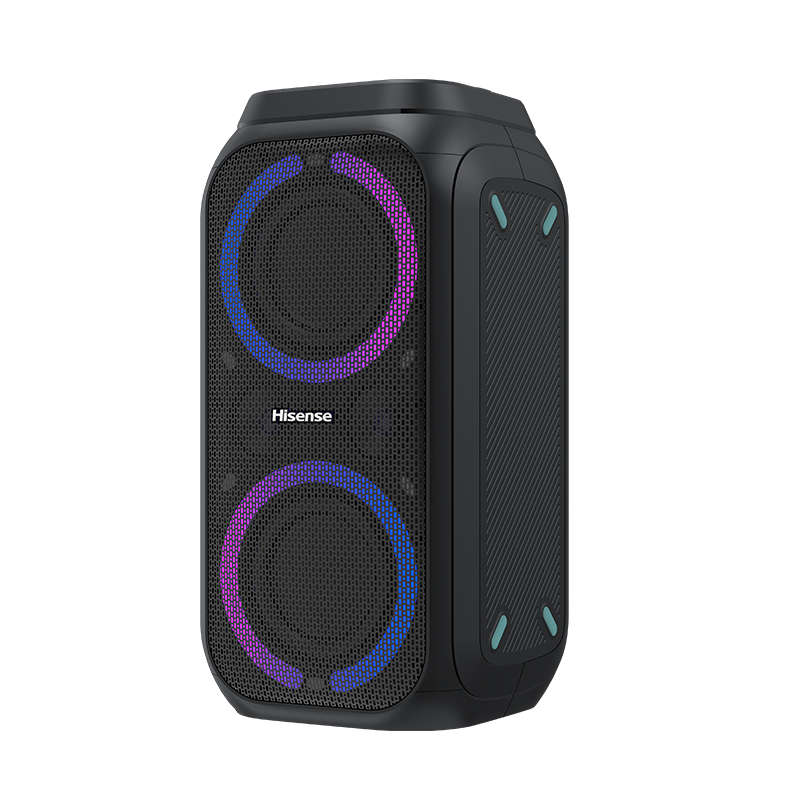 Hisense 160W Party Rocker True Wireless Stereo Bluetooth Speaker - Black