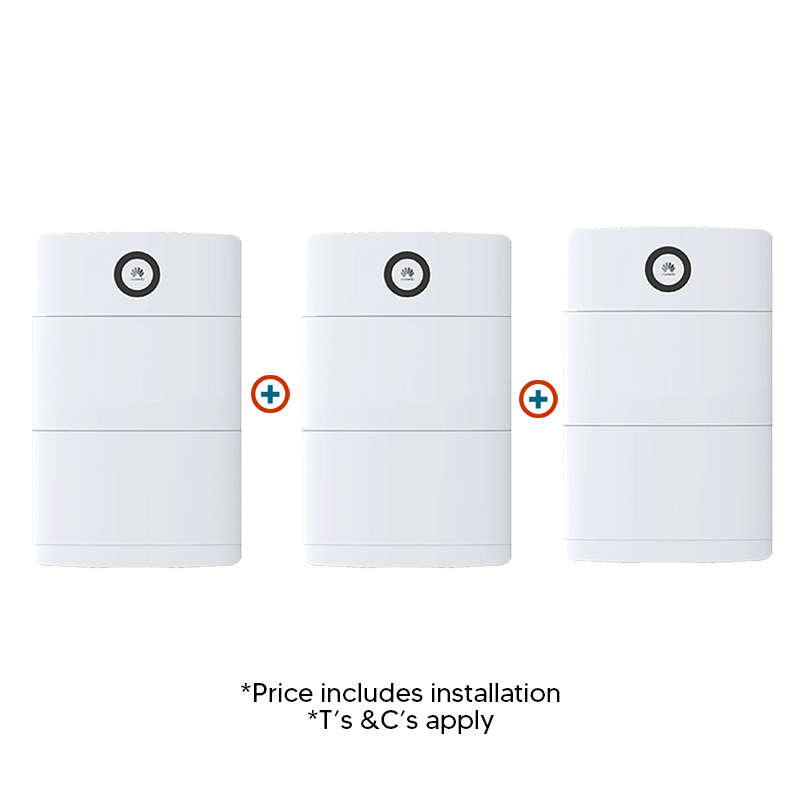 Huawei iSite Power-M Back Up Power System - 15KW Inverter + 30KWh Battery (With Installation)